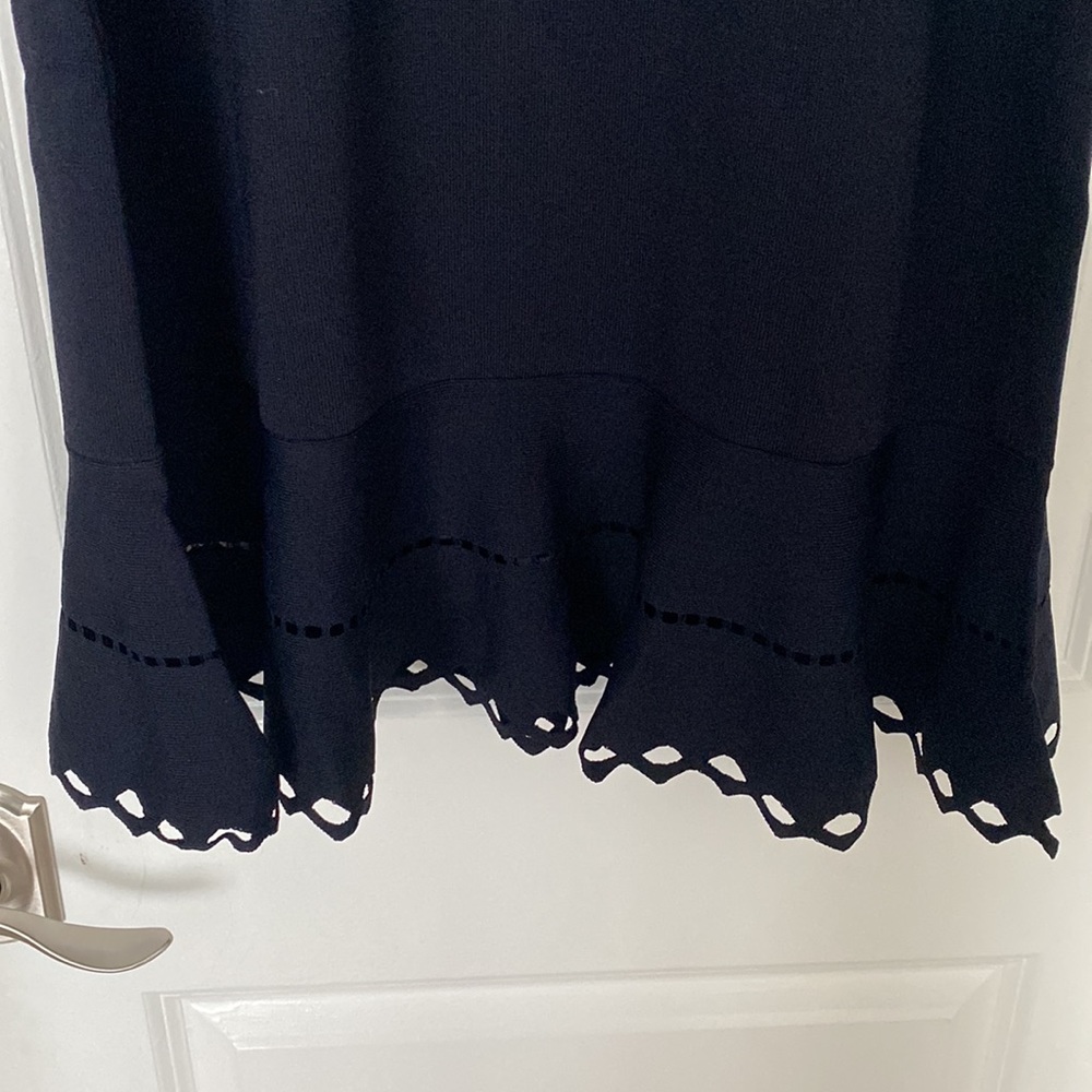 Dark Blue Ted Baker Yazmiin Long Sleeve Dress Size 2 & 4 (6 & 10) NWT - Picture 6 of 11